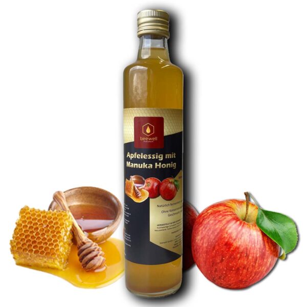 Apfelessig mit Manuka Honig / 500ml