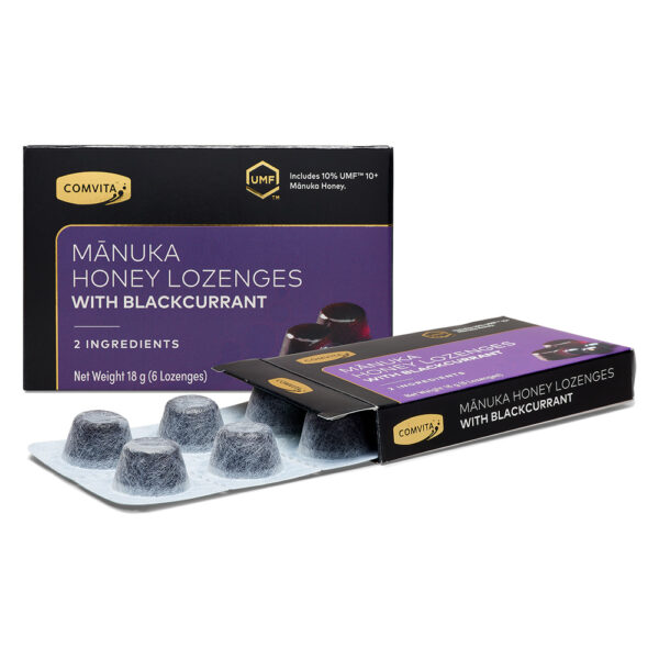 Manuka Honig Drops Black Currant 6 Stk. – Bild 3