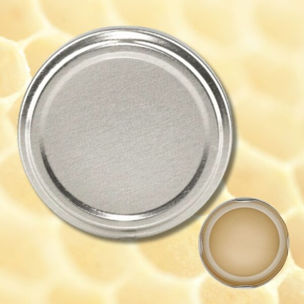 Honigdeckel silber TO70