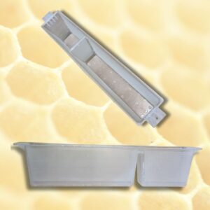 Futtergeschirr 1 Liter klein rechteckig